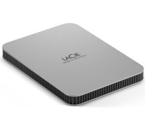 External HDD|LACIE|Mobile Drive|2TB|USB-C|Colour Silver|STLP2000400 STLP2000400