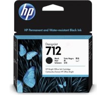 HP Ink No.712 Black (3ED71A) 3ED71A