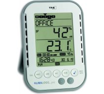 TFA professional thermo-hygrometer with data logger KLIMALOGG PRO, thermometer (white/grey) 30.3039