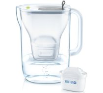 Brita Style light grey, jug (transparent / light grey, with water filter) 073138