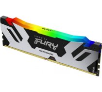 Kingston DDR5 16GB 6400 - CL - 32 - Dual-Kit - DIMM - KF564C32RSA-16, fury renegade silver RGB, black/silver KF564C32RSA-16