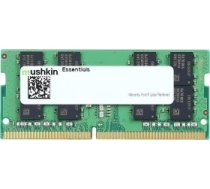 Mushkin DDR4 - 32 GB -3200 - CL - 22 - Single RAM, Essentials (MES4S320NF32G) MES4S320NF32G