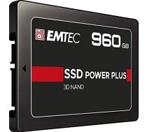 Emtec X150 SSD Power Plus 960 GB Solid State Drive(black, SATA 6 GB / s, 2.5 inches) ECSSD960GX150