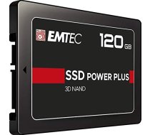 Emtec X150 SSD Power Plus 120 GB Solid State Drive (black, SATA 6 GB / s, 2.5 inches) ECSSD120GX150