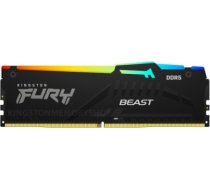 Kingston Fury Beast RGB 16 GB, DDR5, 5200 MHz, PC/server, Registered No, ECC No, 1x16 GB KF552C36BBEA-16