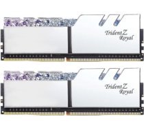 G.Skill DDR4 - 32 GB -3600 - CL - 18 - Dual kit, Trident Z Royal (silver, F4-3600C18D-32GTRS) F4-3600C18D-32GTRS