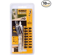 DeWalt DT70578T-QZ extreme Impact Torsion bit set with abknickbarem bit Holder - set of 10 DT70578T