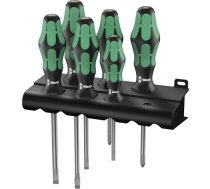 Wera Screwdriver Set 334/335/6 Rack 05105656001