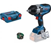 Bosch Cordless impact wrench BITURBO GDS 18V-1000 C Professional solo, 18V (blue/black, without battery and charger, 1/2 , in L-BOXX) 06019J8001