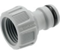 GARDENA tap connector 21mm (G 1/2 ""), tap piece (grey) 18220-50