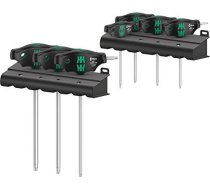 Wera 467/7 TX HF Set 1 - Cross-shape TORX screwdriver, holder base. 05023452001