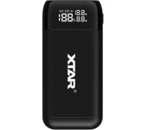 XTAR PB2S black battery charger / power bank to Li-ion 18650 / 20700 / 21700 PB2S