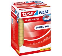 Tesa tesafilm transparent, 12 rolls, 12mm, office box, adhesive tape (transparent, 66 meters) 57403-00002-01