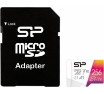 SILICON POWER memory card Elite Micro SDXC 256GB UHS-I A1 V10 SP256GBSTXBV1V20SP