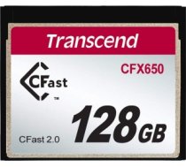 TRANSCEND CFX650 CFast 2.0 128GB Card R510MB/s MLC TS128GCFX650