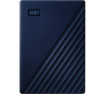 Western Digital WD My Passport for Mac 2 TB, external hard drive (blue / black, Micro-USB-B 3.2 Gen 1) WDBA2D0020BBL-WESN