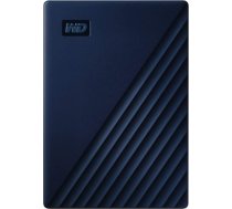 Western Digital WD My Passport for Mac 2 TB, external hard drive (blue / black, Micro-USB-B 3.2 Gen 1) WDBA2D0020BBL-WESN