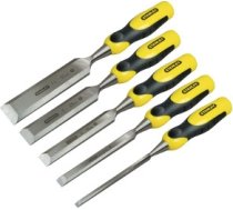 Stanley wood chisel set Dynagrip, 5 part (yellow / black) 2-16-885