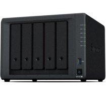 Synology DiskStation DS1522+ 5-bay R1600, Processor frequency 2.6 GHz, 8 GB, DDR4, 4x RJ-45 1GbE LAN; 2x USB 3.2 Gen 1; 2x eSATA, 2x Fans 92 mm x 92 mm. Fan Speed Mode: Full-Speed Mode, Cool Mode, Quiet Mode DS1522+
