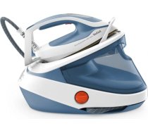 TEFAL Steam Station Pro Express GV9710E0 3000 W, 1.2 L, 7.6 bar, Auto power off, Vertical steam function, Calc-clean function, White/Blue, 155 g/min GV9710E0