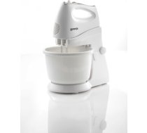 Gorenje Mixer with stand M450WS Hand Mixer, 450 W, Number of speeds 5, Turbo mode, White M450WS