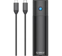 M.2 SATA/NVMe external drive enclosure, Orico PWDM2-G2-BK-EP, USB-C, 10Gbps (black) PWDM2-G2-BK-EP