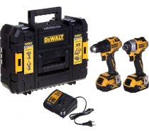 DEWALT Instrumentu komplekts 18V (2x5.0Ah) DCK2061P2T-QW 5035048792926