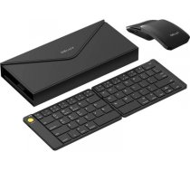Set Wireless foldable Keyboard Delux KF10 and mouse MF10PR KF10+MF10PRO