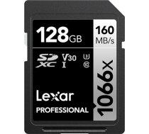 Lexar Professional 1066x SDXC 128GB Class 10 UHS-I/U3 V30 LSD1066128G­BNNNG