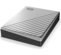 Western Digital WD My Passport Ultra 4 TB, hard disk (silver / black, USB 3.2 C gene 1) WDBFTM0040BSL-WESN