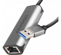 Axagon ADE-25R SUPERSPEED USB-A 2.5 GIGABIT ETHERNETCompact aluminum USB-A 3.2 Gen 1 2.5 Gigabit Ethernet 10/100/1000/2500 Mbit adapter with automatic installation. ADE-25R