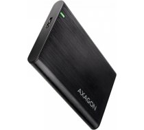 AXAGON EE25-A6M USB3.0 - SATA 6G 2.5" External SCREWLESS ALU RAW box BLACK EE25-A6M