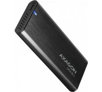AXAGON EEM2-SBC, M.2 SATA screwless RAW box, black, SuperSpeed USB-C 10 Gbps EEM2-SBC