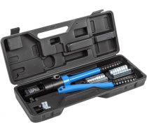 Hogert Manuālā hidrauliskā prese 10t malu presēšanas savienojumiem 16-300mm2 HT1P169