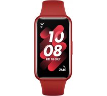 Huawei Band 7 Fitness Tracker (red, flame red silicone strap) 55029076
