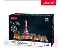 Cubic Fun CUBICFUN City Line 3d BL puzle Parīze L525H