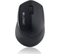 Logic 3 Logic LM-2A Wireless 2.4Ghz Bezvadu Datora Pele ar 1200 DPI Melna M-LC-LM2A