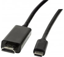 LOGILINK - USB 3.2 Gen 1x1 USB-C M to HDMI 2.0 Cable, 3m UA0330