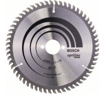 Griešanas disks kokam Bosch OPTILINE WOOD; 190x2,6x30,0 mm; Z60; 15° 2608641188