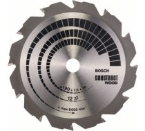 Griešanas disks kokam Bosch CONSTRUCT WOOD; 190x2,6x20,0 mm; Z12; 12° 2608641201