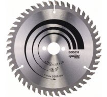 Griešanas disks kokam Bosch OPTILINE WOOD; 160x1,8x20,0 mm; Z48; 15° 2608641172
