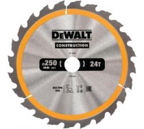 Griešanas disks kokam DeWalt; 250x3x30,0 mm; Z24; 10° DT1956-QZ