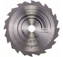Griešanas disks kokam Bosch SPEEDLINE WOOD; 165x1,7x20,0 mm; Z12; 15° 2608642600
