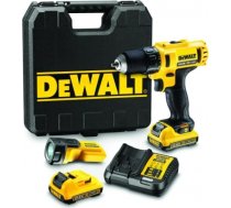 Urbjmašīna-skrūvgriezis DeWalt DCD710D2F; 10,8/12 V; 2x2,0 Ah akum. DCD710D2F-QW
