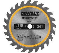 Griešanas disks kokam DeWalt DT20420-QZ; 115 mm; Z24 DT20420-QZ