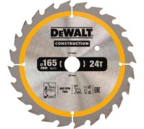 Griešanas disks kokam DeWalt; 165x1,86x20,0 mm; Z24; 20° DT1949-QZ