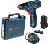 Urbjmašīna-skrūvgriezis Bosch GSR 120-Li; 12 V; 2x2,0 Ah akum. 06019G8000