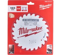 Griešanas disks kokam Milwaukee 4932471311; 165 mm 4932471311