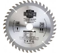 Griešanas disks kokam CMT Contractor; 160x2.2x20; Z40; 10° K16040H-X10
