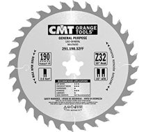 Griešanas disks kokam CMT 291; 190x2,6x20; Z32; 10° 291.190.32FF